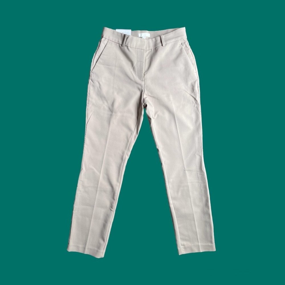 Beige Pant Regular Waist